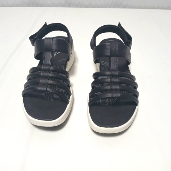 Clarks Cloud Steppers Drift Ease Wedge Sandals. Ladies Size 7 - Picture 2 of 12